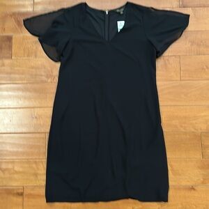 NWT- Black Sheath Dress - Size Large